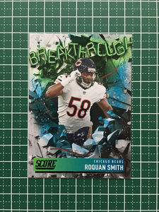 ★PANINI 2021 NFL SCORE FOOTBALL #B13 ROQUAN SMITH［CHICAGO BEARS］インサートカード「BREAKTHROUGH」★