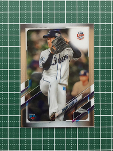 ★TOPPS CHROME 2021 NPB プロ野球 #42 佐々木健［埼玉西武ライオンズ］ベースカード「BASE」ルーキー「RC」★