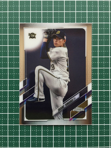 ★TOPPS CHROME 2021 NPB プロ野球 #44 山岡泰輔［オリックス・バファローズ］ベースカード「BASE」★