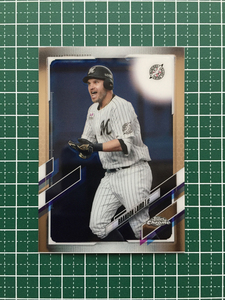 ★TOPPS CHROME 2021 NPB プロ野球 #197 レアード［千葉ロッテマリーンズ］ベースカード「BASE」★