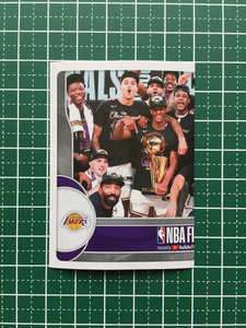 ★PANINI 2020-21 NBA STICKER & CARD COLLECTION #81 LOS ANGELES LAKERS［2020 NBA CHAMPIONS］★
