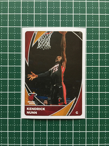 ★PANINI 2020-21 NBA STICKER &amp; CARD COLLECTION #216 KENDRICK NUNN［MIAMI HEAT］★