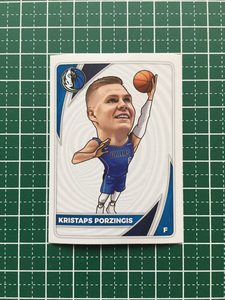 ★PANINI 2020-21 NBA STICKER &amp; CARD COLLECTION #301 KRISTAPS PORZINGIS［DALLAS MAVERICKS］「DRAWING」★