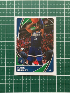 ★PANINI 2020-21 NBA STICKER &amp; CARD COLLECTION #398 MALIK BEASLEY［MINNESOTA TIMBERWOLVES］★