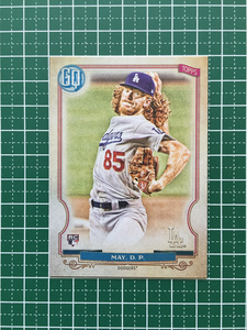 ★TOPPS MLB 2020 GYPSY QUEEN #155 DUSTIN MAY［LOS ANGELES DODGERS］ベースカード ルーキー RC 20★