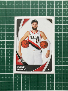 ★PANINI 2020-21 NBA STICKER &amp; CARD COLLECTION #452 JUSUF NURKIC［PORTLAND TRAIL BLAZERS］★