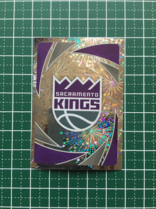 ★PANINI 2020-21 NBA STICKER & CARD COLLECTION #456 TEAM LOGO［SACRAMENTO KINGS］「FOIL」★