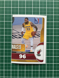 ★PANINI 2020-21 NBA STICKER &amp; CARD COLLECTION #70 LOS ANGELES LAKERS vs MIAMI HEAT［GAME 4］「2020 NBA FINALS」★