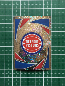 ★PANINI 2020-21 NBA STICKER &amp; CARD COLLECTION #183 TEAM LOGO［DETROIT PISTONS］「FOIL」★