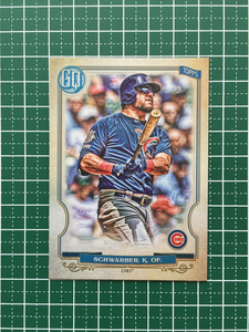 ★TOPPS MLB 2020 GYPSY QUEEN #170 KYLE SCHWARBER［CHICAGO CUBS］ベースカード 20★