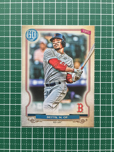 ★TOPPS MLB 2020 GYPSY QUEEN #1 MOOKIE BETTS［BOSTON RED SOX］ベースカード 20★