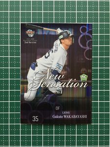 ★BBM 2021 プロ野球 2nd バージョン #NS03 若林楽人［埼玉西武ライオンズ］インサートカード「NEW SENSATION」ルーキー RC★