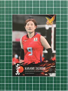 ★女子バレーボール 火の鳥NIPPON 2021 公式トレーディングカード #41 田代佳奈美［デンソーエアリービーズ／日本代表］レギュラーカード★