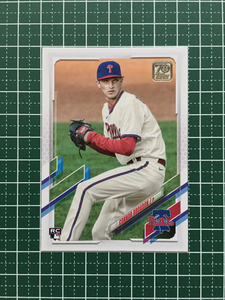 ★TOPPS MLB 2021 UPDATE #US218 CONNOR BROGDON［PHILADELPHIA PHILLIES］ベースカード「BASE」ルーキー RC★