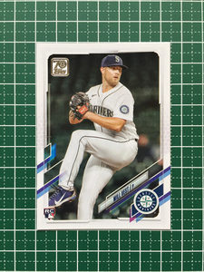 ★TOPPS MLB 2021 UPDATE #US3 WILL VEST［SEATTLE MARINERS］ベースカード「BASE」ルーキー RC★