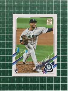 ★TOPPS MLB 2021 UPDATE #US326 AARON FLETCHER［SEATTLE MARINERS］ベースカード「BASE」ルーキー RC★