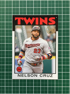 ★TOPPS MLB 2021 UPDATE #86B-26 NELSON CRUZ［MINNESOTA TWINS］インサートカード「1986 TOPPS BASEBALL 35th ANNIVERSARY」★