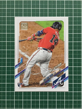 ★TOPPS MLB 2021 UPDATE #US295 CRISTIAN PACHE［ATLANTA BRAVES］ベースカード「RD」ルーキー RC★_画像1