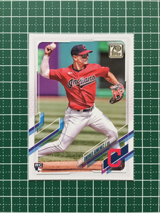 ★TOPPS MLB 2021 UPDATE #US65 ANDRES GIMENEZ［CLEVELAND INDIANS］ベースカード「BASE」ルーキー RC★