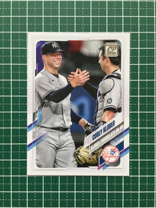 ★TOPPS MLB 2021 UPDATE #US52 COREY KLUBER［NEW YORK YANKEES］ベースカード「SH」★