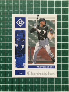 ★PANINI MLB 2021 CHRONICLES #30 TREVOR STORY［COLORADO ROCKIES］ベースカード「CHRONICLES」★