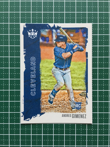 ★PANINI MLB 2021 DIAMOND KINGS #54 ANDRES GIMENEZ［CLEVELAND INDIANS］ベースカード「BASE」ルーキー RC★