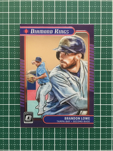 ★PANINI MLB 2021 DONRUSS OPTIC #1 BRANDON LOWE［TAMPA BAY RAYS］ベースカード「DIAMOND KINGS」★