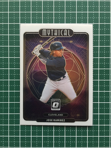 ★PANINI MLB 2021 DONRUSS OPTIC #M13 JOSE RAMIREZ［CLEVELAND INDIANS］インサートカード「MYTHICAL」★