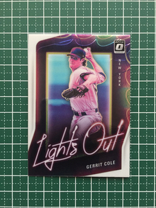 ★PANINI MLB 2021 DONRUSS OPTIC #LO9 GERRIT COLE［NEW YORK YANKEES］インサートカード「LIGHTS OUT」★