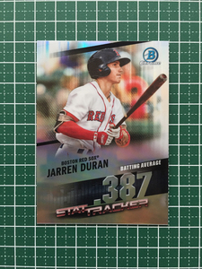 ★TOPPS MLB 2020 BOWMAN CHROME #ST-9 JARREN DURAN［BOSTON RED SOX］インサートカード「STAT TRACKER」20★