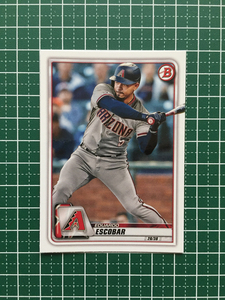 ★TOPPS MLB 2020 BOWMAN #29 EDUARDO ESCOBAR［ARIZONA DIAMONDBACKS］ベースカード 20★