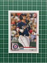 ★TOPPS MLB 2020 BOWMAN #10 JUAN SOTO［WASHINGTON NATIONALS］ベースカード 20★_画像1