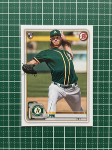 ★TOPPS MLB 2020 BOWMAN #64 A.J. PUK［OAKLAND ATHLETICS］ベースカード ルーキー RC 20★