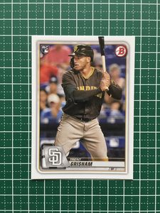 ★TOPPS MLB 2020 BOWMAN #83 TRENT GRISHAM［SAN DIEGO PADRES］ベースカード ルーキー RC 20★