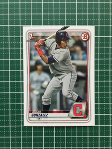 ★TOPPS MLB 2020 BOWMAN #BP-109 OSCAR GONZALEZ［CLEVELAND INDIANS］ベースカード PROSPECTS プロスペクト 1st 20★