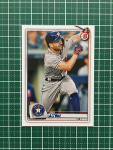 ★TOPPS MLB 2020 BOWMAN #88 JOSE ALTUVE［HOUSTON ASTROS］ベースカード 20★