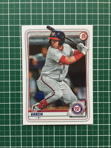 ★TOPPS MLB 2020 BOWMAN #BP-114 LUIS GARCIA［WASHINGTON NATIONALS］ベースカード PROSPECTS プロスペクト 20★