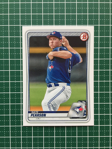 ★TOPPS MLB 2020 BOWMAN #BP-124 NATE PEARSON［TORONTO BLUE JAYS］ベースカード PROSPECTS プロスペクト 20★