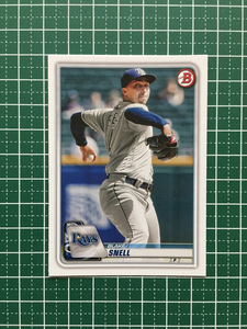 ★TOPPS MLB 2020 BOWMAN #68 BLAKE SNELL［TAMPA BAY RAYS］ベースカード 20★