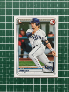 ★TOPPS MLB 2020 BOWMAN #BP-17 NIKO HULSIZER［TAMPA BAY RAYS］ベースカード PROSPECTS プロスペクト 1st 20★