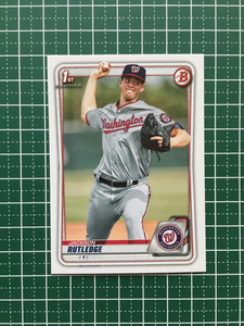 ★TOPPS MLB 2020 BOWMAN #BP-91 JACKSON RUTLEDGE［WASHINGTON NATIONALS］ベースカード PROSPECTS プロスペクト 1st 20★