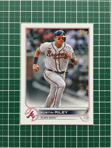 ★TOPPS MLB 2022 SERIES 1 #115 AUSTIN RILEY［ATLANTA BRAVES］ベースカード「BASE」★