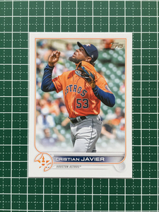 ★TOPPS MLB 2022 SERIES 1 #211 CRISTIAN JAVIER［HOUSTON ASTROS］ベースカード「BASE」★