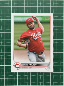 ★TOPPS MLB 2022 SERIES 1 #203 WADE MILEY［CINCINNATI REDS］ベースカード「BASE」★