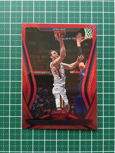 ★PANINI 2020-21 NBA CERTIFIED #112 BOJAN BOGDANOVIC［UTAH JAZZ］RED MIRROR パラレル版★