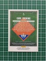 ★PANINI MLB 2022 DIAMOND KINGS #14 CARL ERSKINE［BROOKLYN DODGERS］ベースカード「BASE」★_画像2