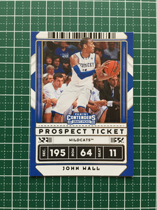 ★PANINI 2020-21 NBA CONTENDERS DRAFT PICKS #34 JOHN WALL［KENTUCKY WILDCATS］ベースカード「PROSPECT TICKET VARIATION」★