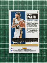 ★PANINI 2020-21 NBA CONTENDERS #21 BRANDON INGRAM［NEW ORLEANS PELICANS］ベースカード「SEASON TICKET」★_画像2