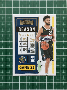 ★PANINI 2020-21 NBA CONTENDERS #65 JAMAL MURRAY［DENVER NUGGETS］ベースカード「SEASON TICKET」★