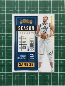 ★PANINI 2020-21 NBA CONTENDERS #61 RUDY GOBERT［UTAH JAZZ］ベースカード「SEASON TICKET」★